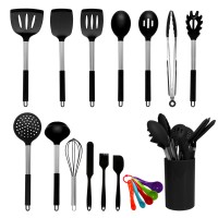 14 PCS Silicone Cooking Kitchen Utensils Set, Kitchenware Silicone Cooking Tool Set