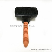 Orange Pet Grooming Comb Hair Brush