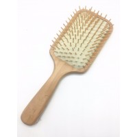 Wooden Paddle Scalp Massage Hair Brushes for Grooming