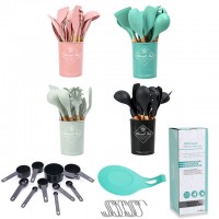 Silicone Kitchen Utensil Set Kitchen Tools for Cooking and Baking