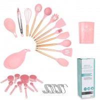 24 PCS Silicone Kitchen Cooking Utensils Tool Set Kitchen Tools Utensils Set